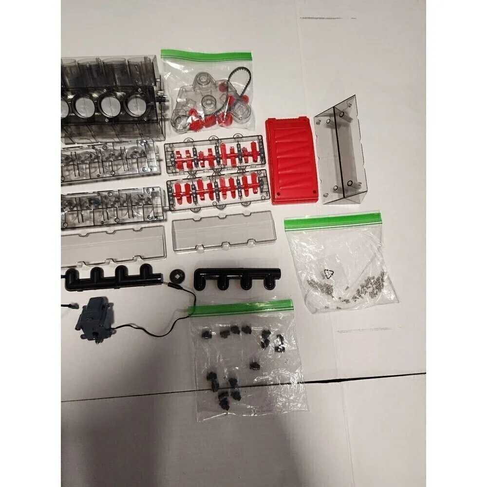 Playz V8 Combustion Engine Model Building Toy Kit